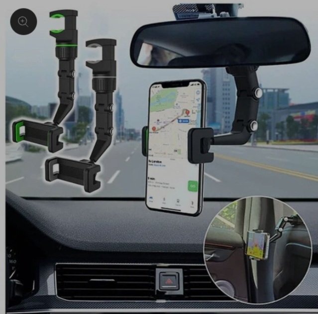 360 Degree Rotation Multifunctional Car Phone Holder