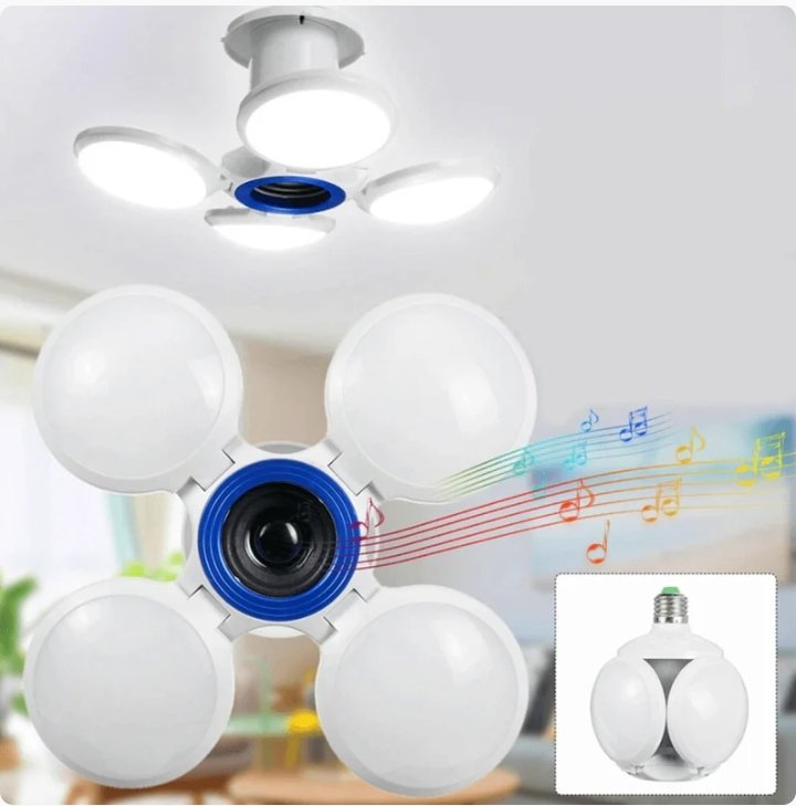 2in1 Bluetooth Speaker Light Bulb (30W)