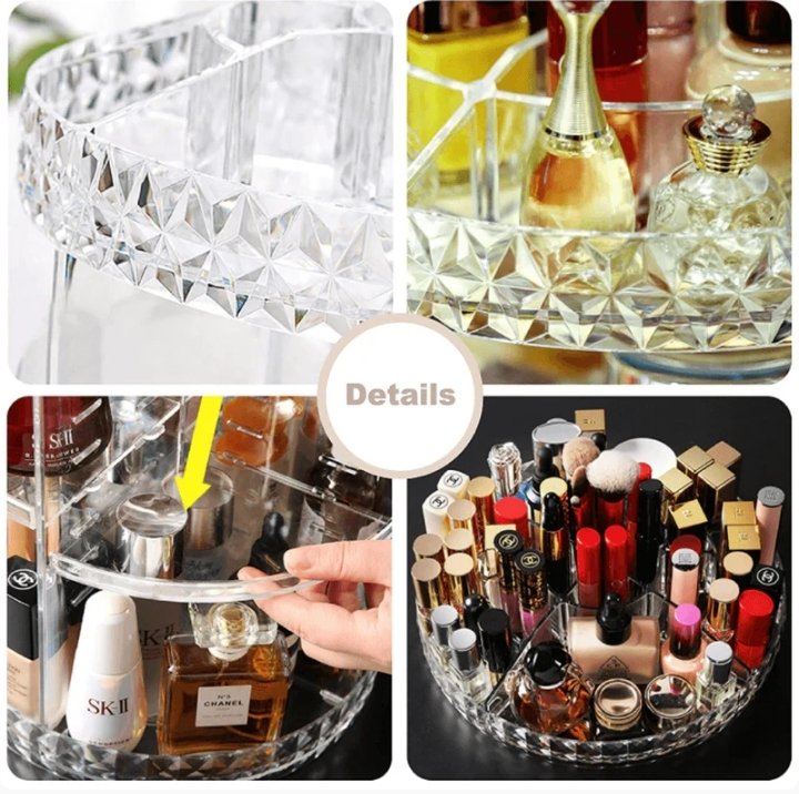 360 Degree Rotating Cosmetics Organiser