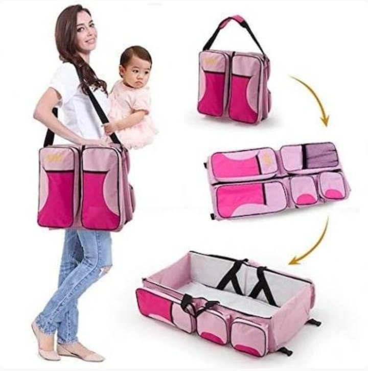 3in1 Multifunctional Baby Travel Bed And Bag