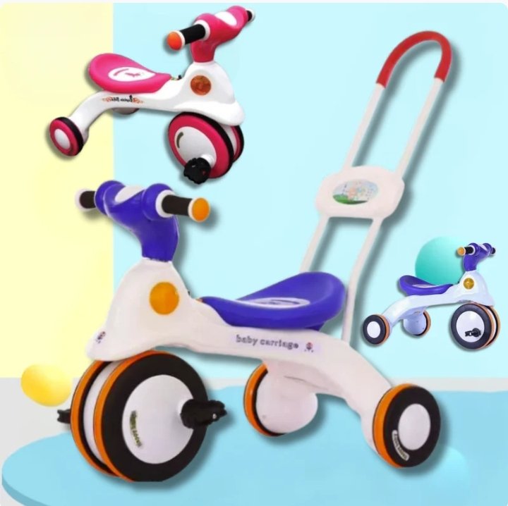 3in1 Convertible Push Tricycle
