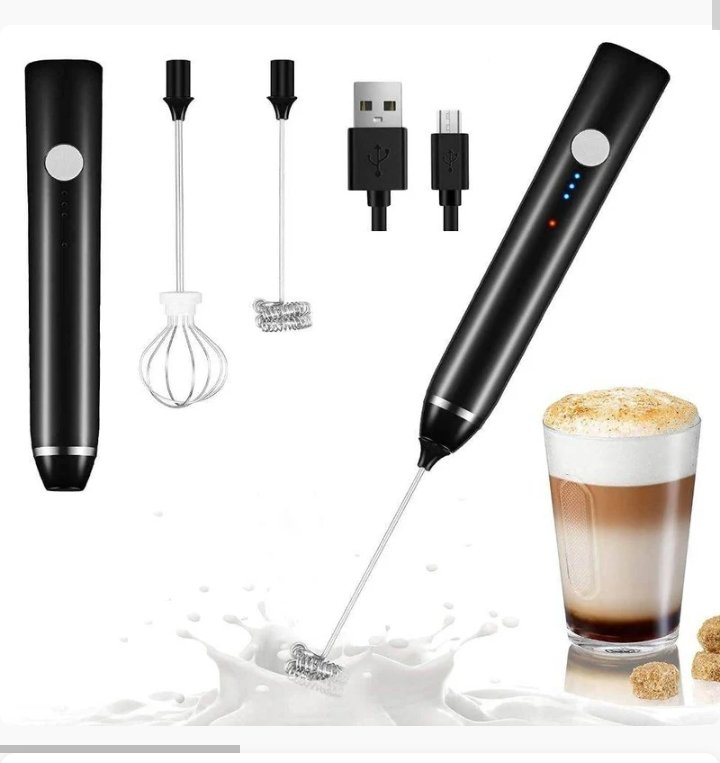 USB Rechargeable Milk Frother
