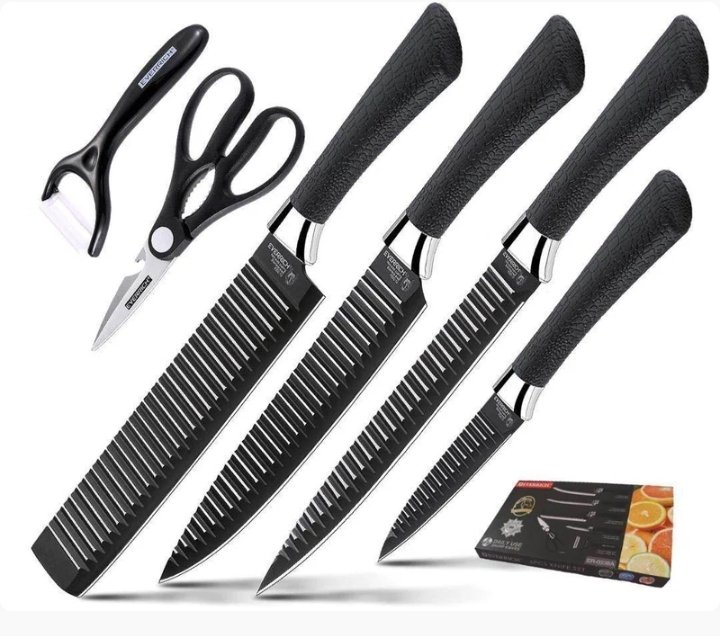 Daily Use Sharp Knife Set (6 pcs)