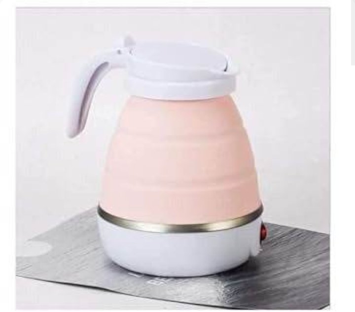 Silicone electric foldable kettle