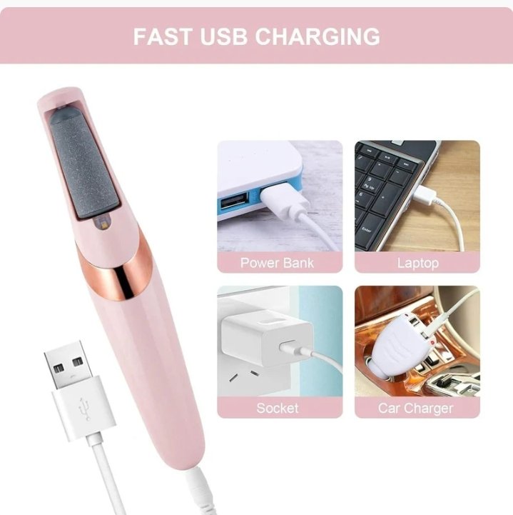 Electric Pedicure Foot File And Callus Remover
