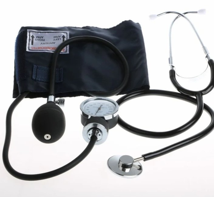 Manual Blood Pressure Monitor Measure And Stethoscope - Image 2