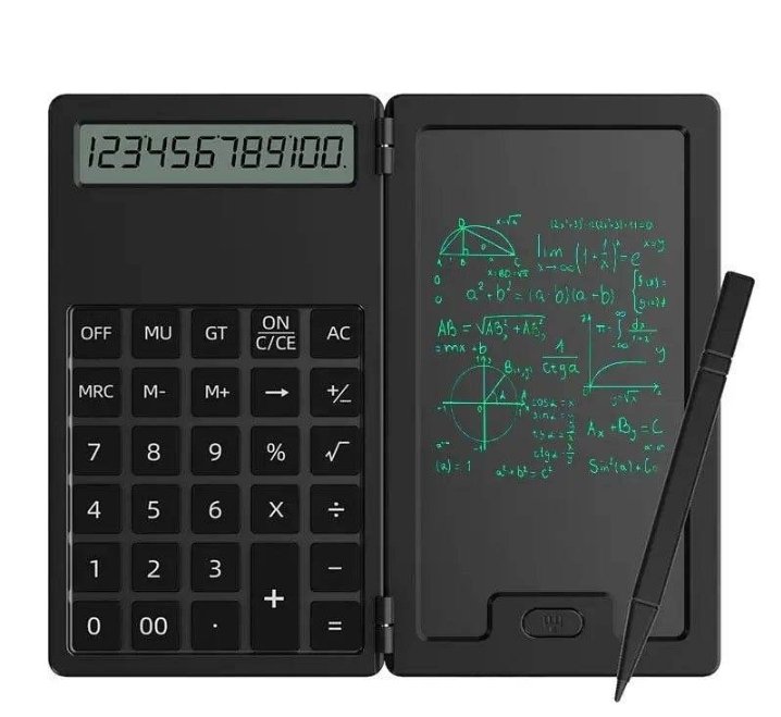 Professional Mini Smart Calculator With Writing Note Pad