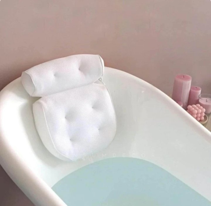 3D Mesh Soft Bathtub Pillow