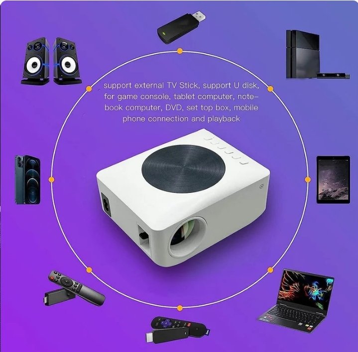 HD Outdoor Theater Projector