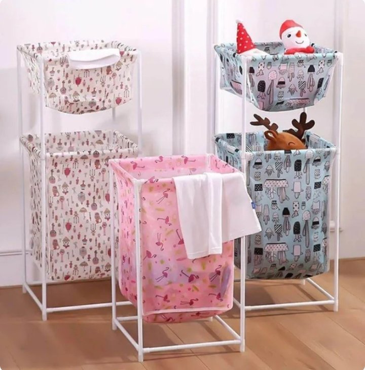 Laundry Basket (Double Layer) - Image 2