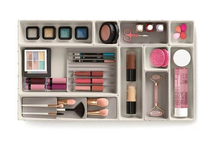Large Make-Up Drawer Organiser Set (12 pcs) - Image 2