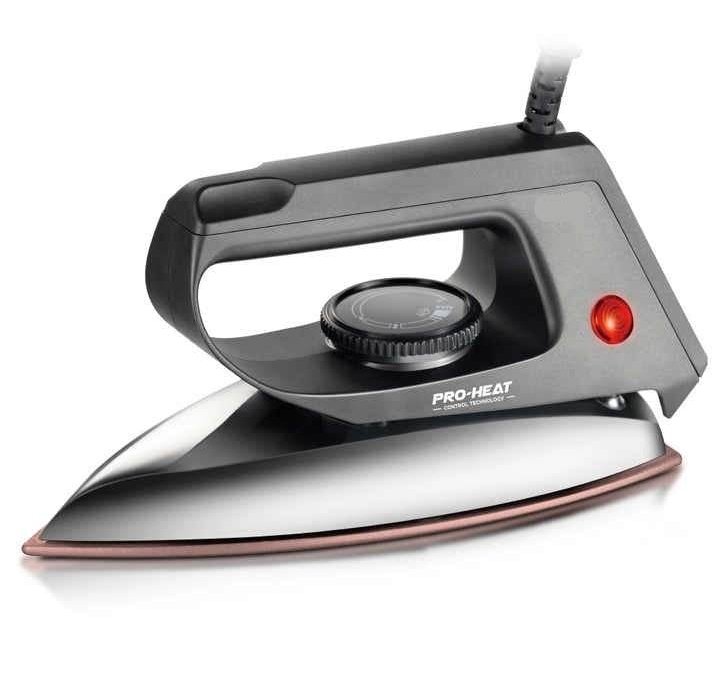 Electric Mini Dry Iron with Non Stick Sole Plate - Image 2