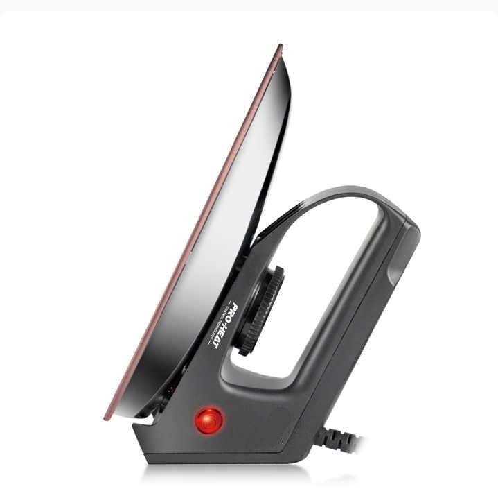 Electric Mini Dry Iron with Non Stick Sole Plate