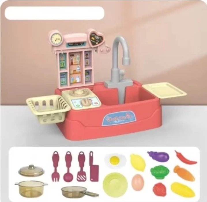 Play Kitchen Sink (24pcs)