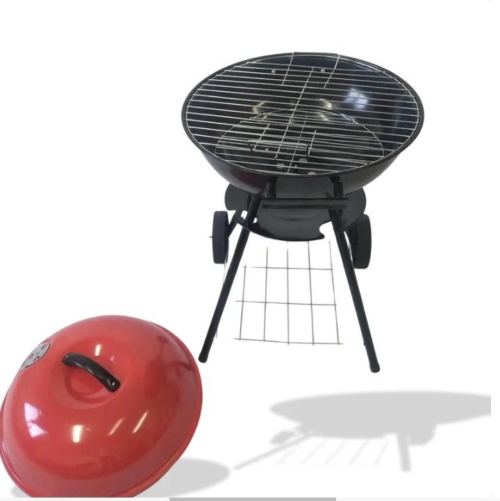 Portable Kettle Charcoal Barbecue Grill (17 Inch)