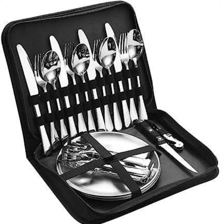 Stainless Steel Outdoor Cutlery Set