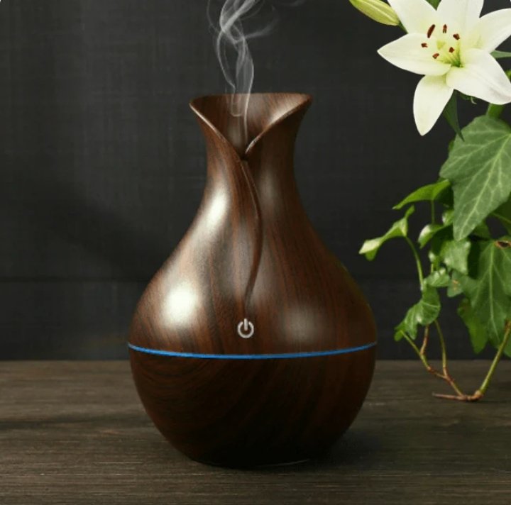 Mini Vase Ultrasonic Aroma Humidifier (150ml)