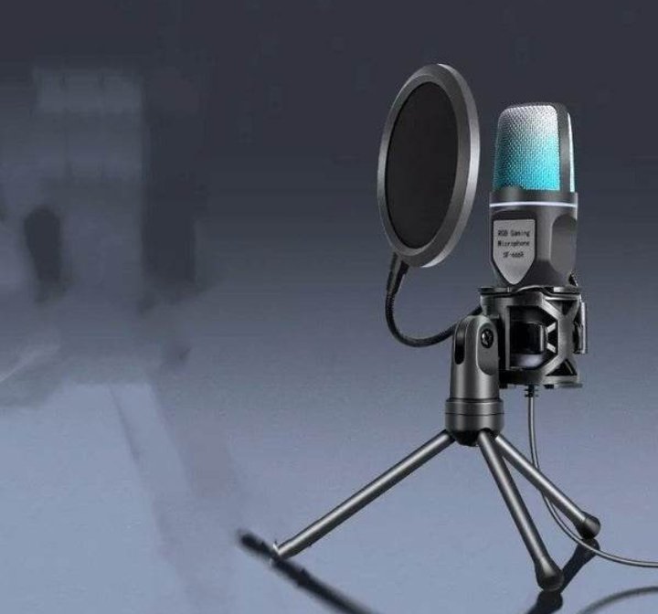 Full RGB Capacitor Desktop Microphone