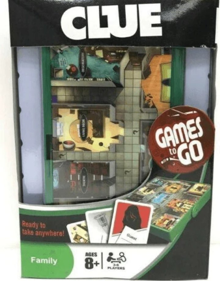 Clue Game To Go