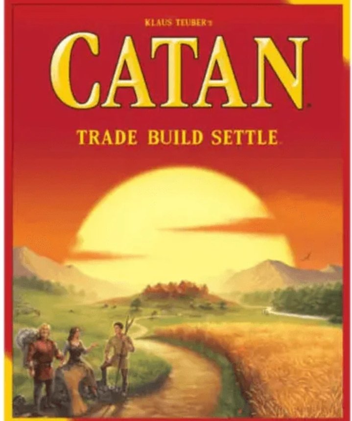 Catan Board Game (Trade Build Settle)
