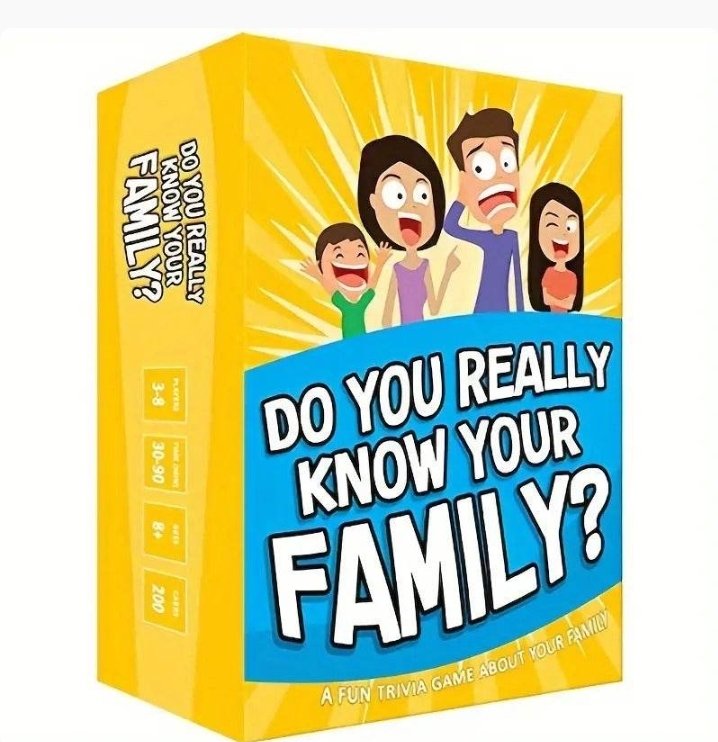 Do You Really Know Your Family Card Game