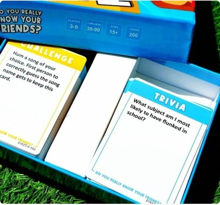 Do You Really Know Your Friends Card Game - Image 2