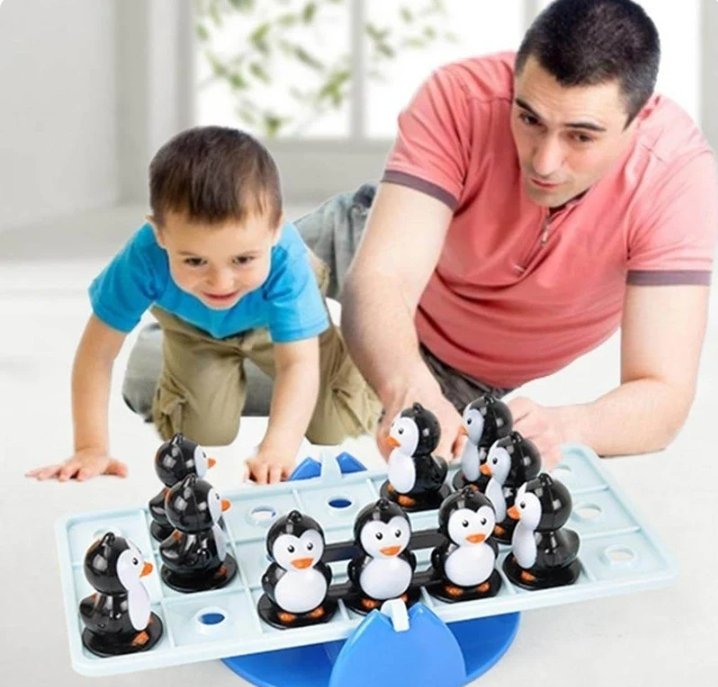 Kids Developmental Intelligence Penguin Board Game