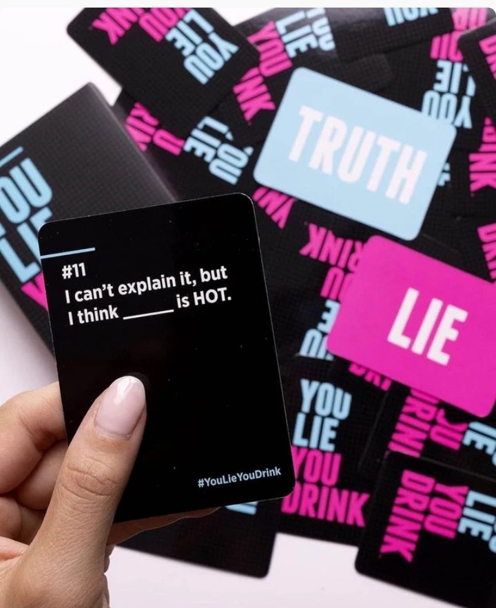 You Lie You Drink (Card Game)