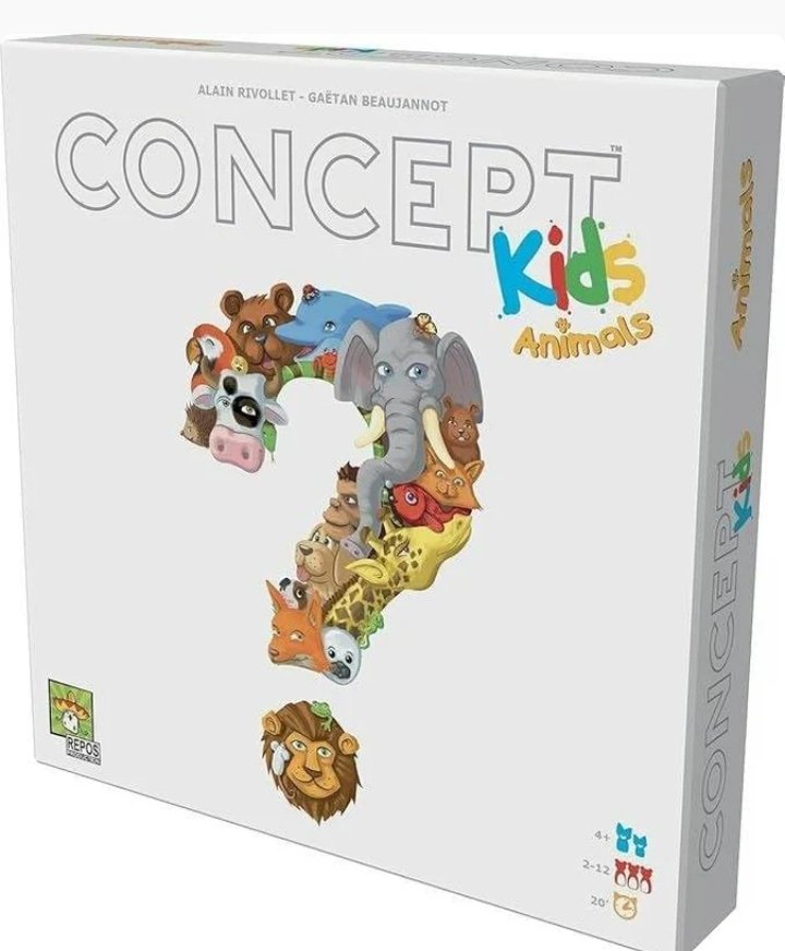 Concept Kids Animals Board Game