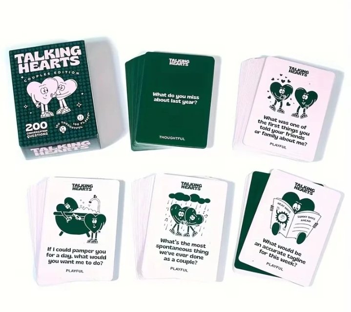 Talking Hearts Couples Edition Card Game - Image 2