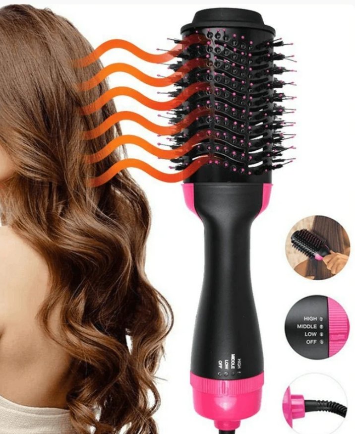 One-Step Hot Air Brush Dryer