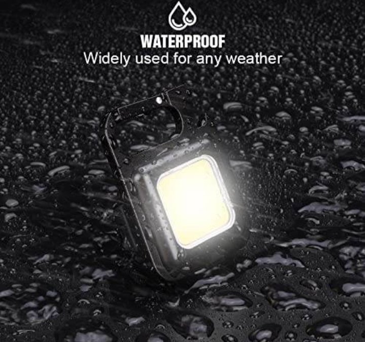 Mini 800 Lumens COB Keychain