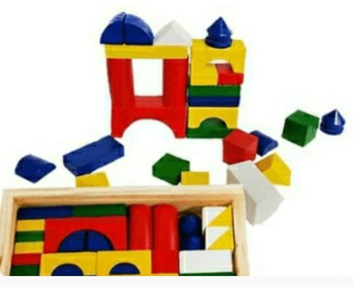 Geometric Wooden Blocks (26 pcs) - Image 2