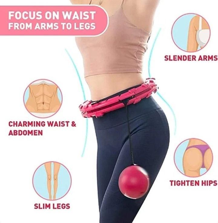 Smart Weighted Hula Hoop for Weight Loss - Image 2
