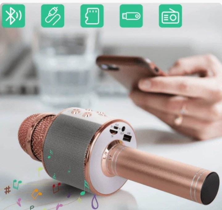 5in1 Wireless Karaoke Microphone - Image 2