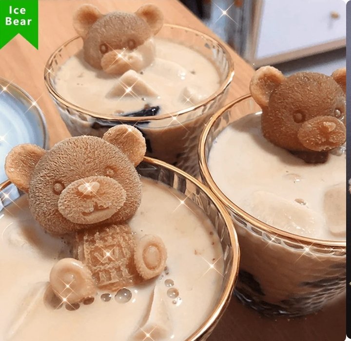 3D Bear Silicone Ice Mold (Each) - Image 2