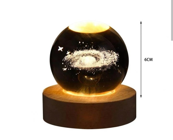 3D Soft Mood Pattern Ball Light - Image 2