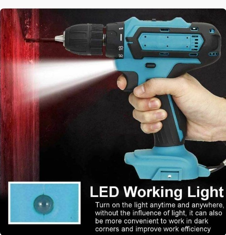 Cordless Drill Kit (2 Batteries)(24V)