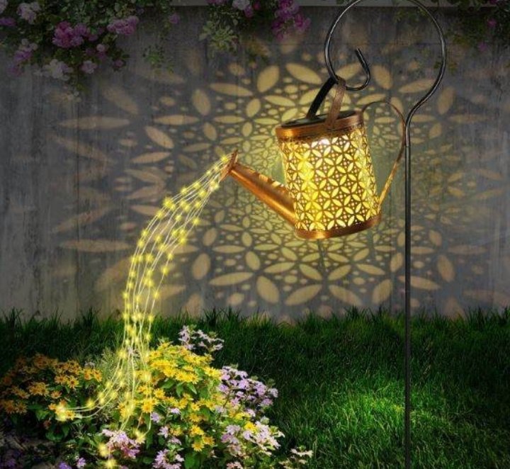 Solar Watering Can Light