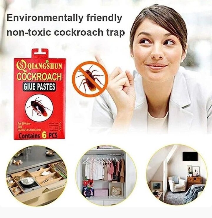 Cockroach Traps (6 pcs)