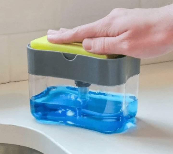 Soap Dispenser and Sponge Caddy