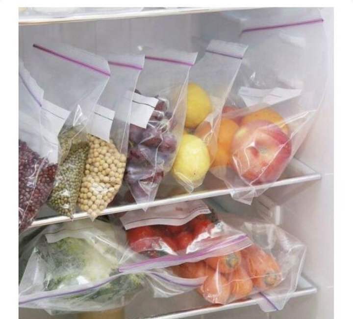 Medium Zipper Seal Freezer Bags (25 pcs)