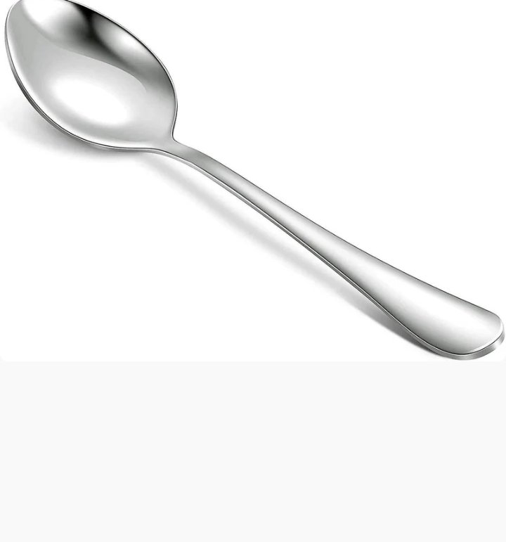 Stainless Steel Dessert Spoon Set (6 pcs)