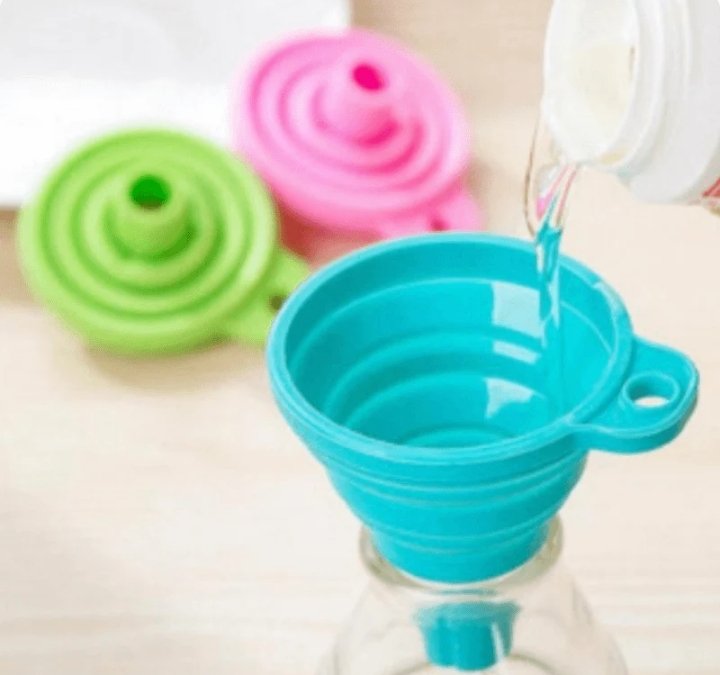Foldable Collapsible Silicone Funnel - Image 2