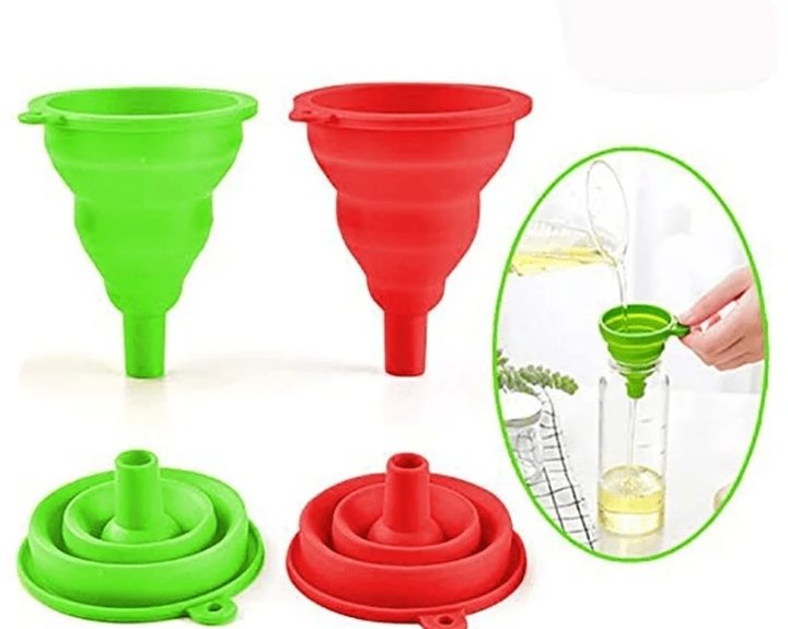 Foldable Collapsible Silicone Funnel
