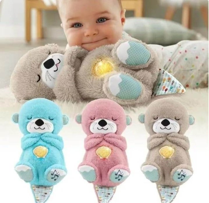 Breathing Teddy Bear Anxiety Relief Toy