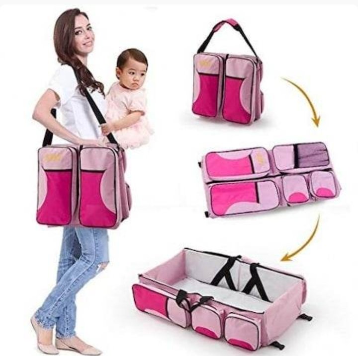 3in1 Multifunctional Baby Travel Bed And Bag